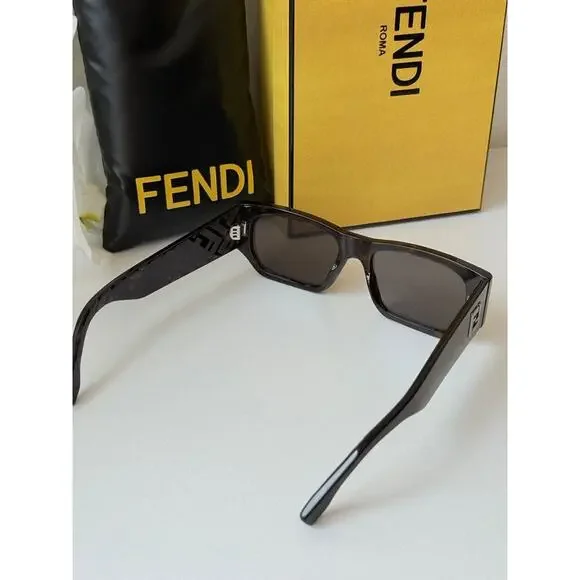 NEW Fendi FE40144I Brown Unisex Sunglasses